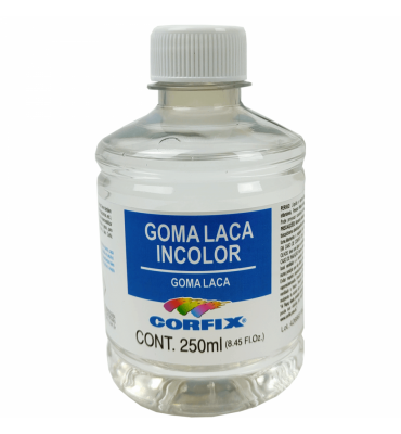 Goma Laca Incolor 250ml Corfix