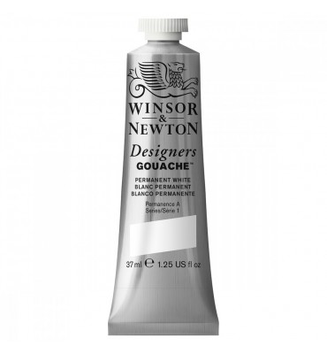 Tinta Guache Winsor & Newton Designers S1 37ml 512 Permanent White