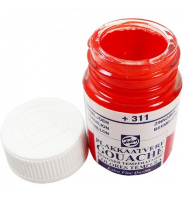 Tinta Guache Talens Para Caligrafia 311 Vermilion 16ml