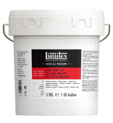 Gel Medium Acrílico Heavy Gloss Liquitex 3,78 Litros 5123 
