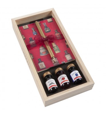 Estojo Tinteiro Herbin Escrita E Caligrafia Penholder Set