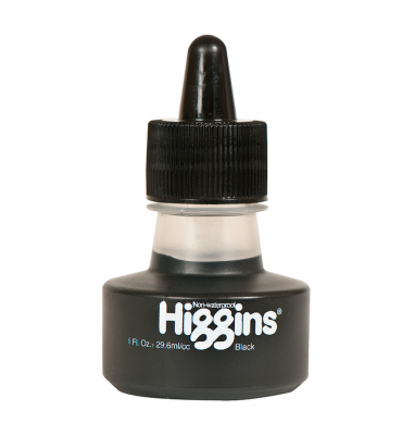 Tinta Higgins Para Desenho Black No Waterproof 29,6ml