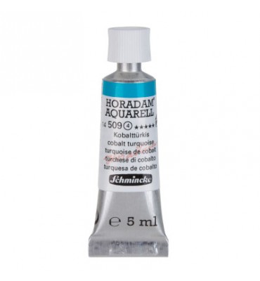 Aquarela Profissional Schmincke Horadam 5ml S4 509 Cobalt Turquoise