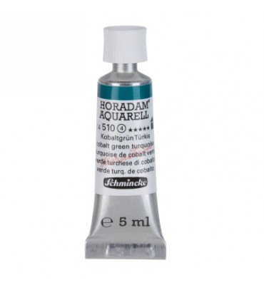 Aquarela Profissional Schmincke Horadam 5ml S4 510 Cobalt Green Turquoise