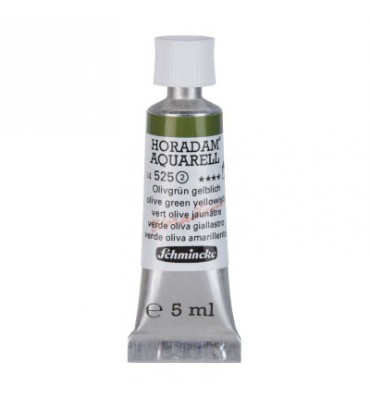 Aquarela Profissional Schmincke Horadam 5ml S2 525 Olive Green Yellowish
