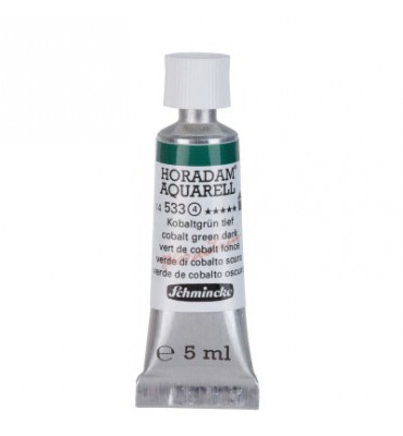 Aquarela Profissional Schmincke Horadam 5ml S4 533 Cobalt Green Dark 