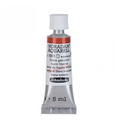 Aquarela Profissional Schmincke Horadam 5ml S1 661 Burnt Sienna