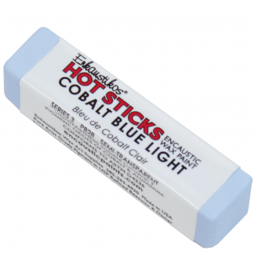 Bastão Encáustica Hot Sticks Cobalt Blue Light G3