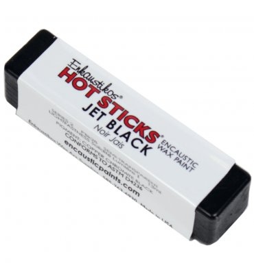 Bastão Encáustica Hot Sticks Jet Black G2
