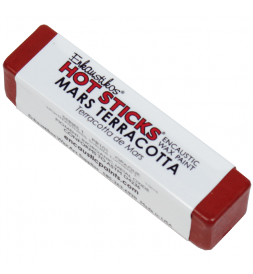 Bastão Encáustica Hot Sticks Mars Terracotta G1