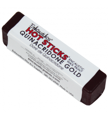 Bastão Encáustica Hot Sticks Quinacridone Gold G6