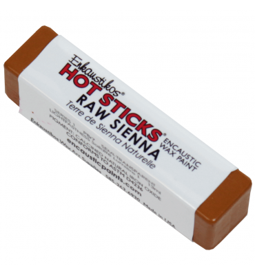 Bastão Encáustica Hot Sticks Raw Sienna G1
