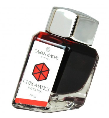 Tinta Para Caneta Tinteiro Caran d'Ache Chromatics Infra Red 50ml