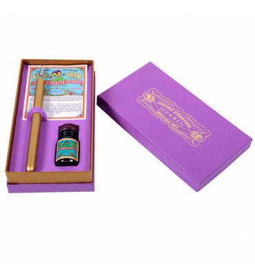 Kit Caligráfico Gift Herbin Violeta