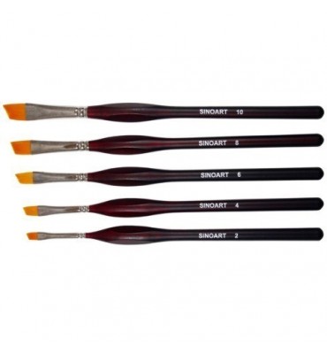 kit Pincel Chanfrado SinoArt Completo