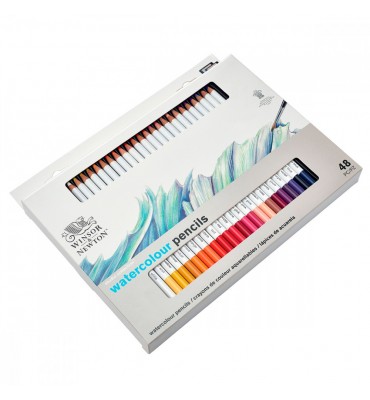 Lápis Winsor & Newton Aquarelável 48 Cores