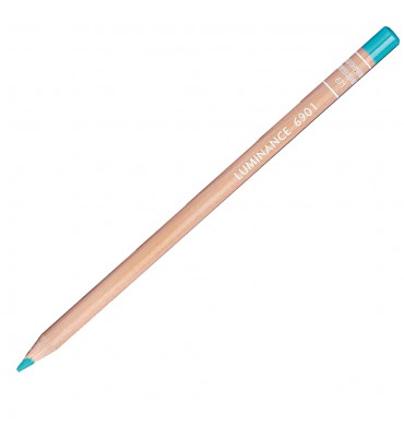 Lápis de Cor Luminance Caran d'Ache 671 Chrysocolla Blue 