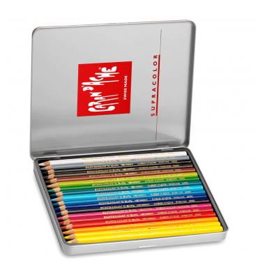 Lápis Aquarelável Caran D’Ache Supracolor 18 Cores