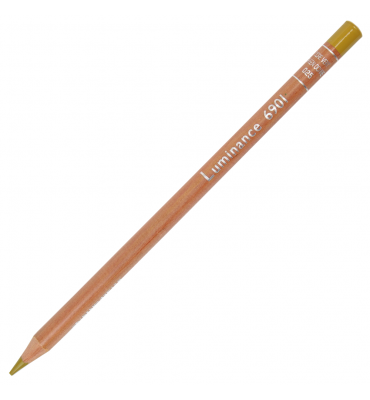 Lápis de Cor Luminance Caran d'Ache 025 Green Ochre