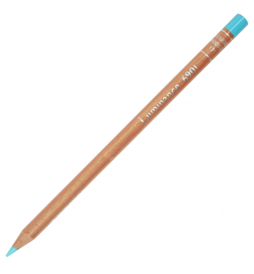 Lápis de Cor Luminance Caran d'Ache 171 Turquoise Blue