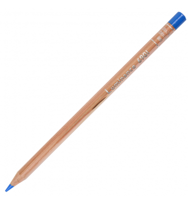 Lápis de Cor Luminance Caran d'Ache 660 Middle Cobalt Blue