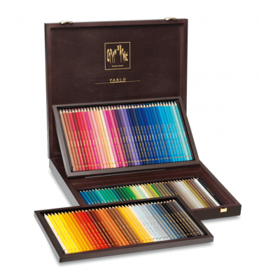 Lápis de Cor Pablo Caran d'Ache 120 Cores Madeira