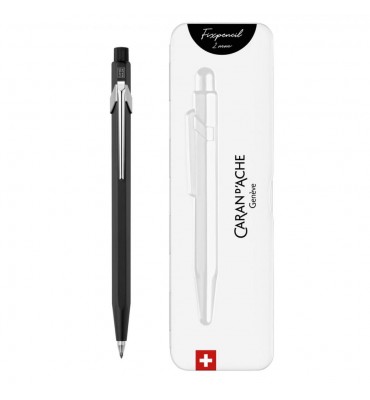 Lapiseira Caran d'Ache 2.0mm Preta Edição Especial Com Estojo