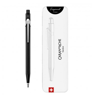 Lapiseira Caran d'Ache 3.0mm Preta Edição Especial Com Estojo