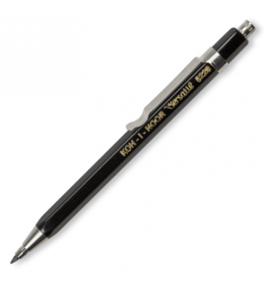 Lapiseira Mini Versátil Koh-I-Noor 5228 Preta 2.0mm