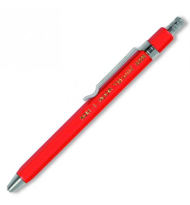 Lapiseira Mini Versátil Koh-I-Noor 5228 Vermelha 2.0mm