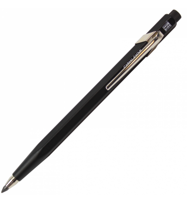 Lapiseira Caran d'Ache Preta Apontador Preto 3.0mm