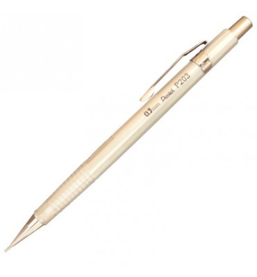 Lapiseira PENTEL 0.3 mm P203 Z Prata
