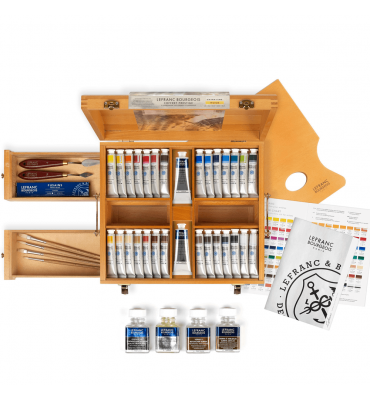 Estojo de Tinta Óleo Lefranc & Bourgeois Coffret Prestige