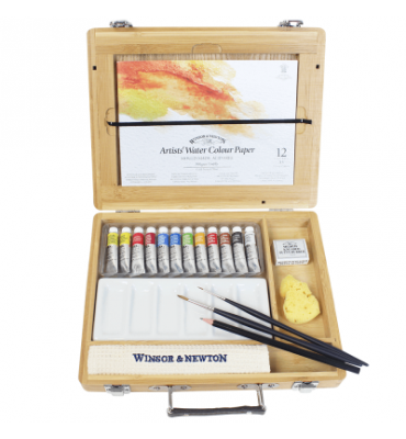 Estojo Tinta Aquarela Winsor & Newton Profissional Tubo