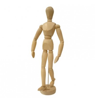 Boneco Articulado Para Desenho 20cm Masculino