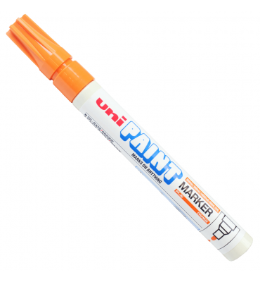 Marcador Uni Paint Marker PX-20 Laranja