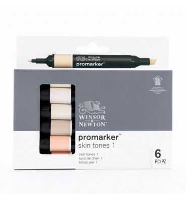 Marcador Promarker 06 Tons de Pele Winsor & Newton Set 1 