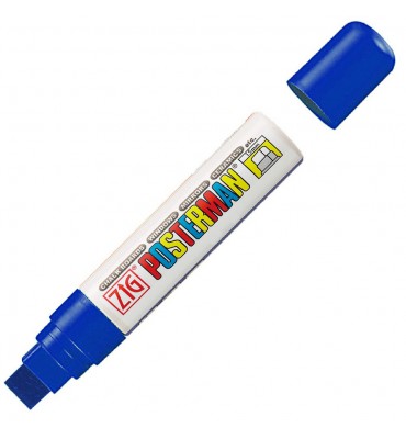 Marcador Zig Posterman Kuretake Blue PMA-30