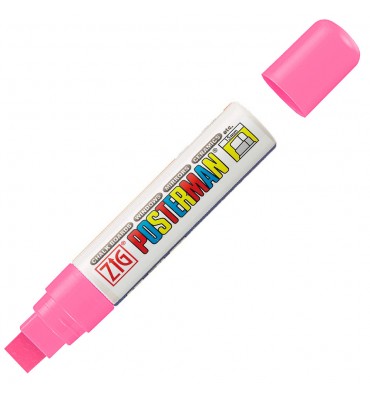Marcador Zig Posterman Kuretake Fluorescent Pink PMA-120