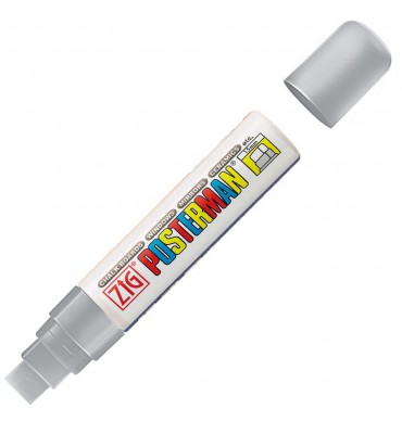 Marcador Zig Posterman Kuretake Silver Metalica PMA-120
