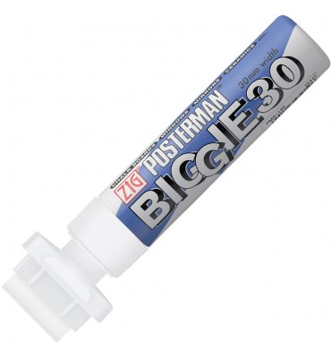 Marcador Zig Posterman Kuretake Biggie 30 White PMA-130