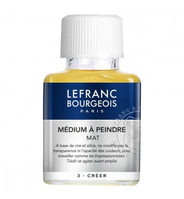 Medium Pintura Óleo Fosco Lefranc & Bourgeois 75ml