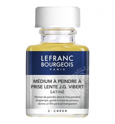 Medium Pintura Óleo Lefranc & Bourgeois J.G Vibert Satinado 75ml