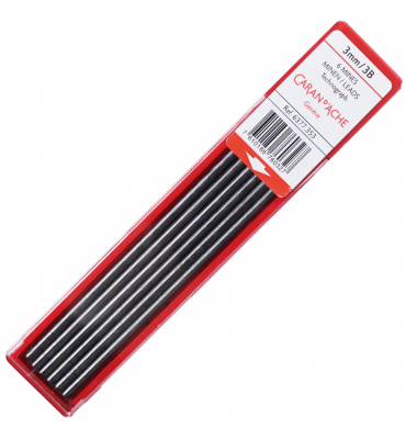 Mina Grafite 3.0mm Caran D Ache 3B