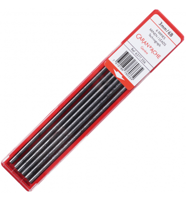 Mina Grafite 3.0mm Caran D Ache 6B