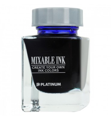 Tinta Para Caneta Tinteiro Platinum Miscível Aurora Blue 20ml