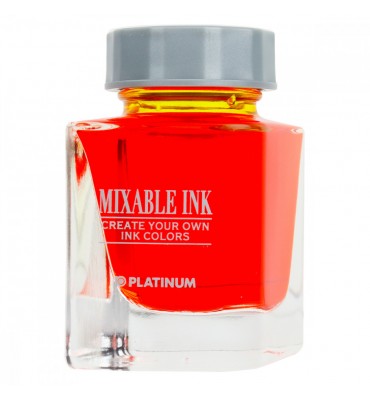 Tinta Para Caneta Tinteiro Platinum Miscível Sunny Yellow 20ml