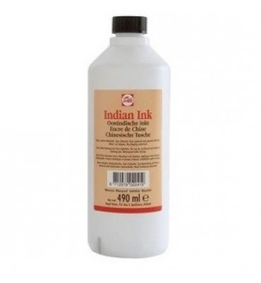 Tinta Nanquim Talens indian Ink 490ml Profissional 