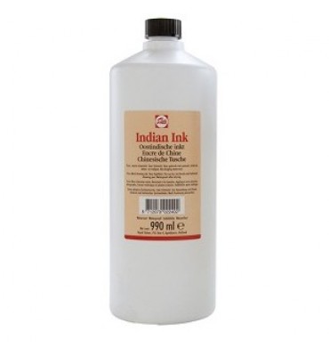 Tinta Nanquim Talens indian Ink 990ml Profissional 