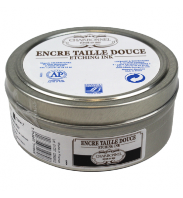 Tinta Gravura em Metal Charbonnel 55985 Black 200ml